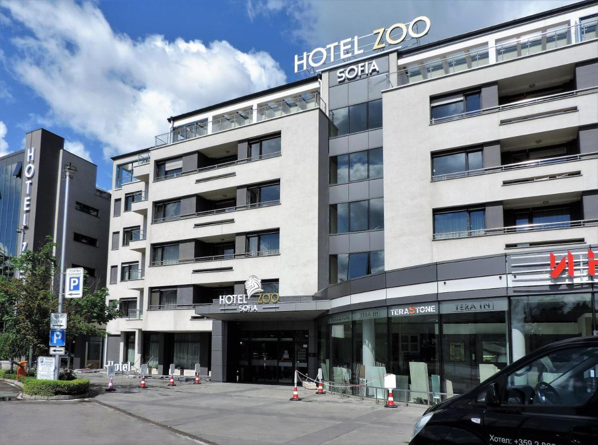 Hotel Zoo Sofia - Secured Paid Parking Exterior photo
